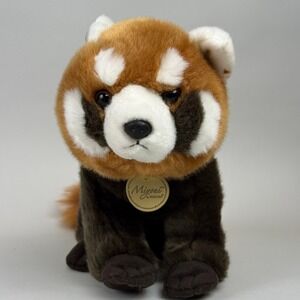 Aurora Miyoni Red Panda Plush Toy 12" Brown White Orange Excellent Ringed Tail